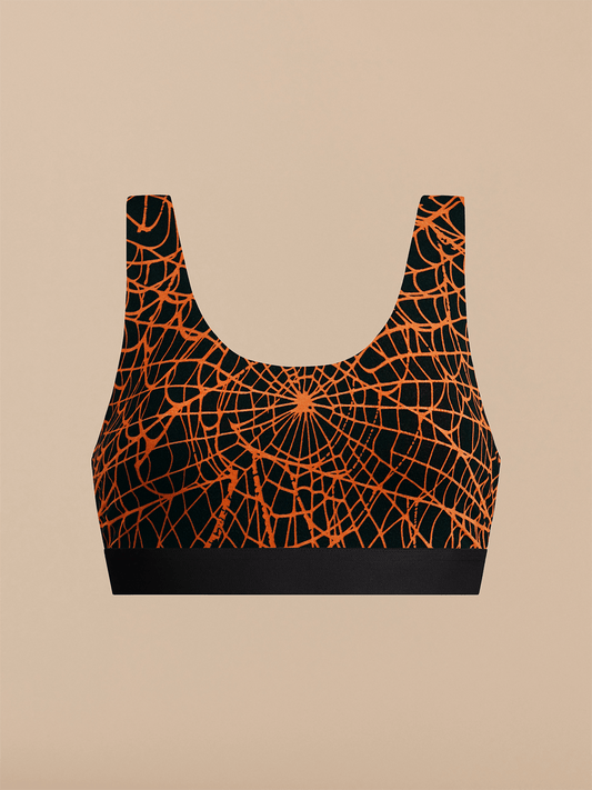 Curvy UltraModal™ Core Scoop Bralette | Caught in a Web