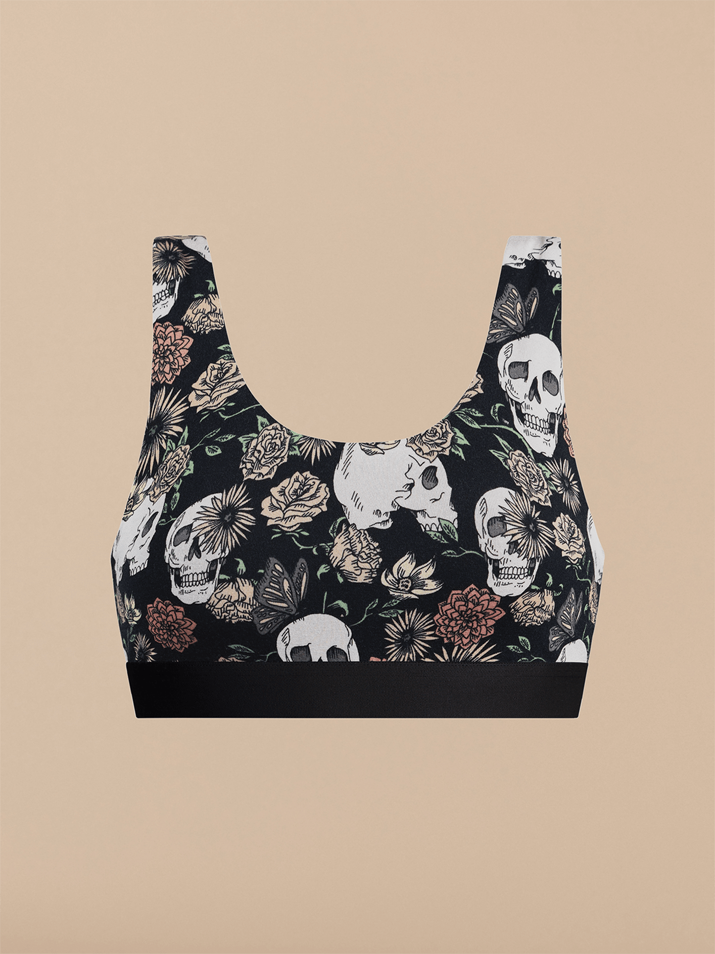 Curvy U-Back Bralette | Dead Flowers