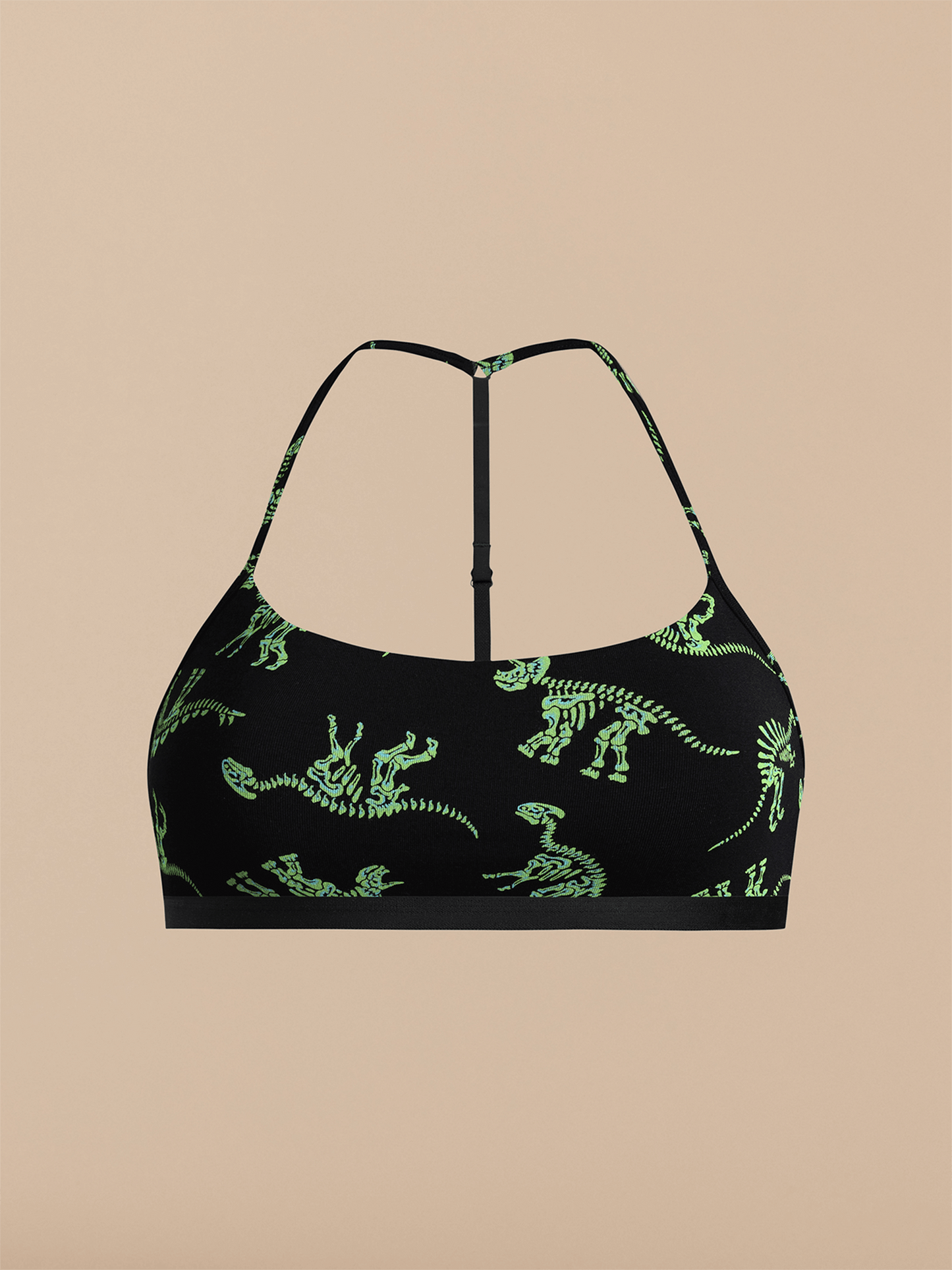 T-Back Bralette | Electric Dino