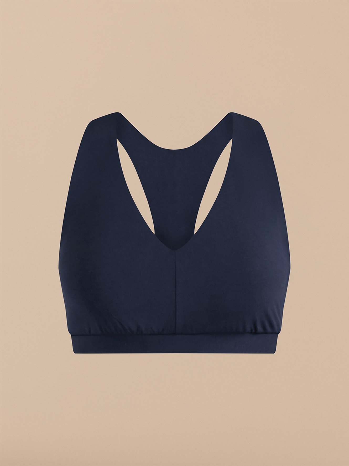 Curvy FeelFree Racerback Bralette | Dark Sapphire