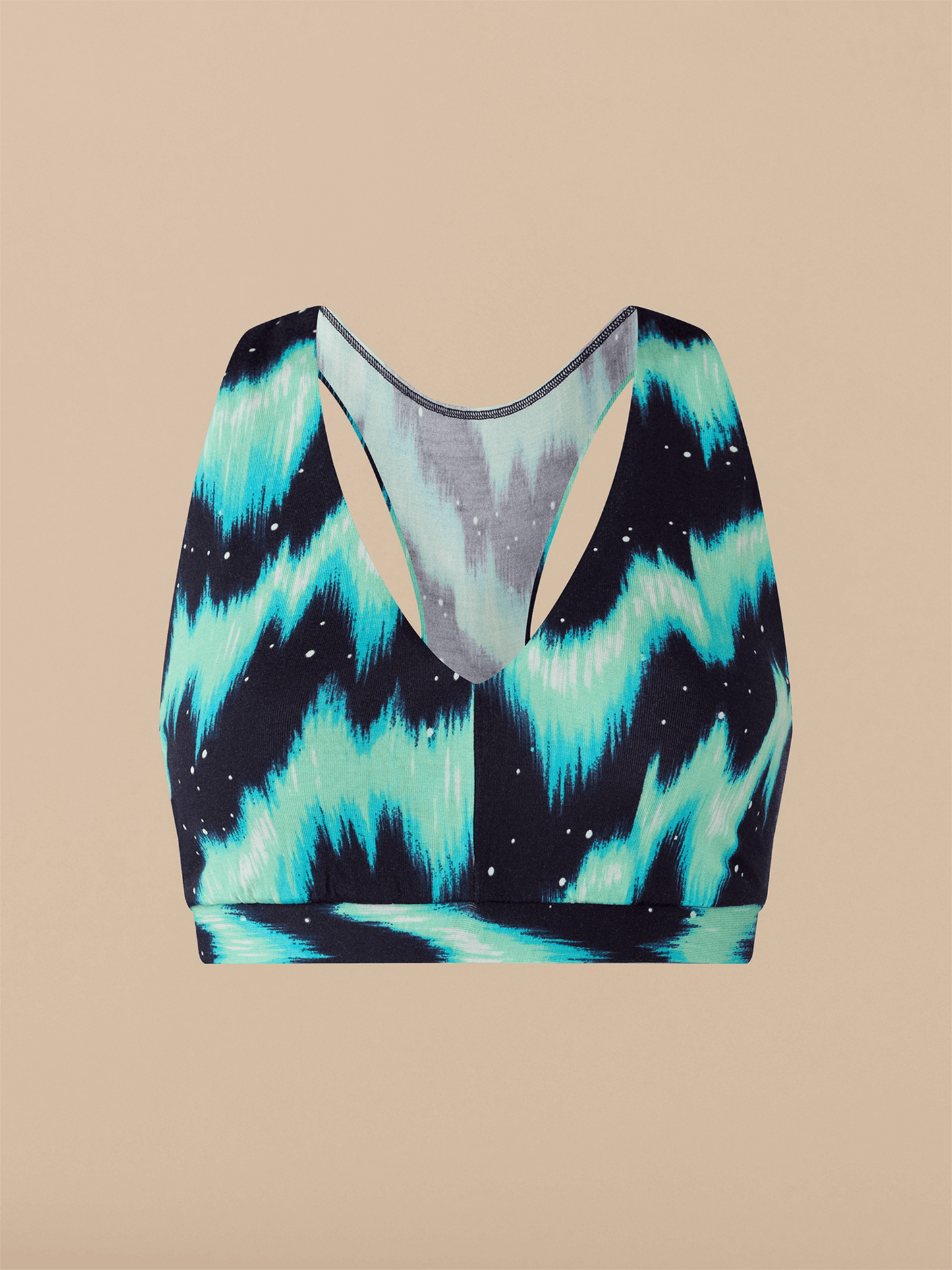 Curvy FeelFree Racerback Bralette | Northern Lights