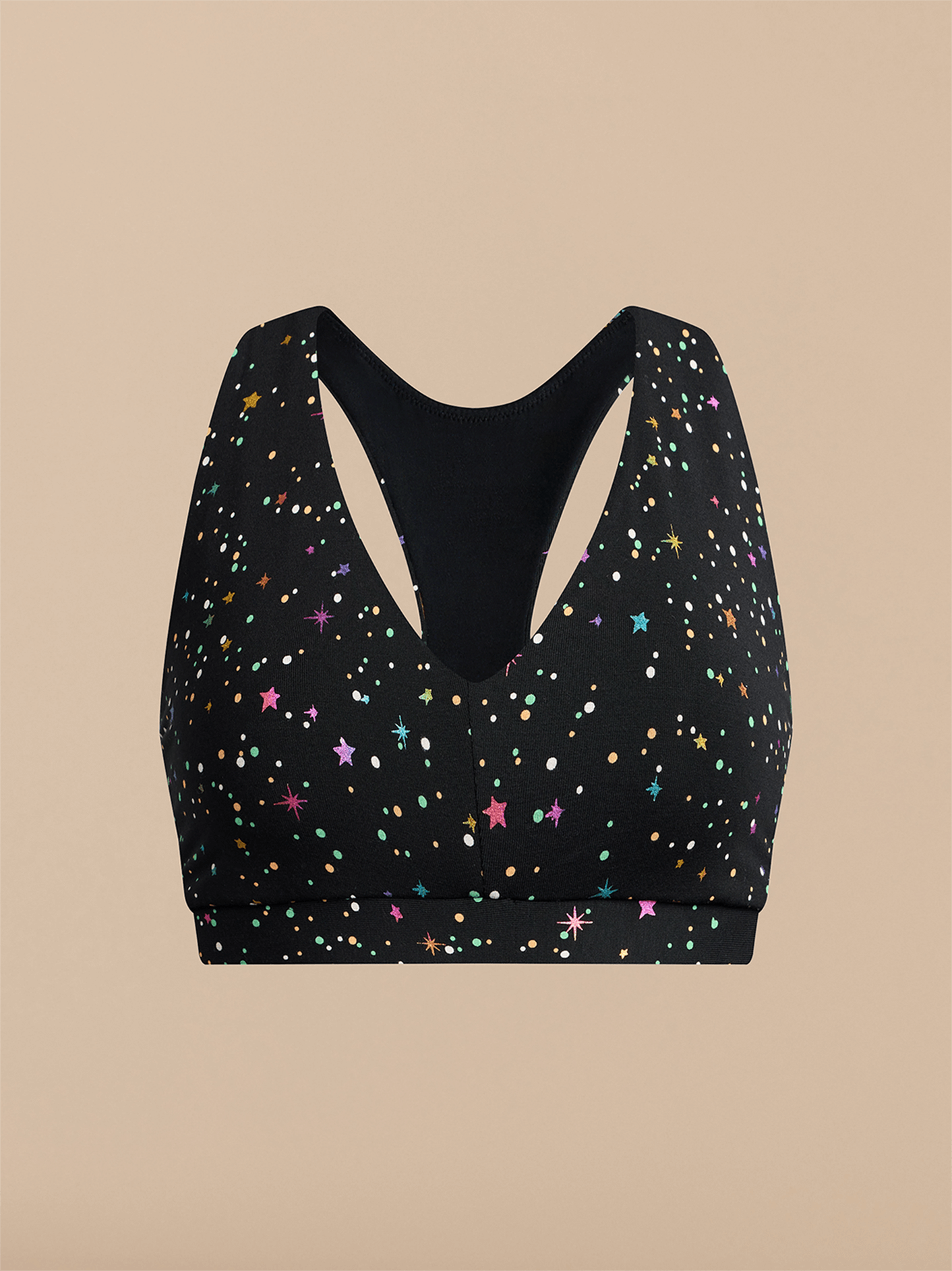 Curvy FeelFree Racerback Bralette | Stargaze