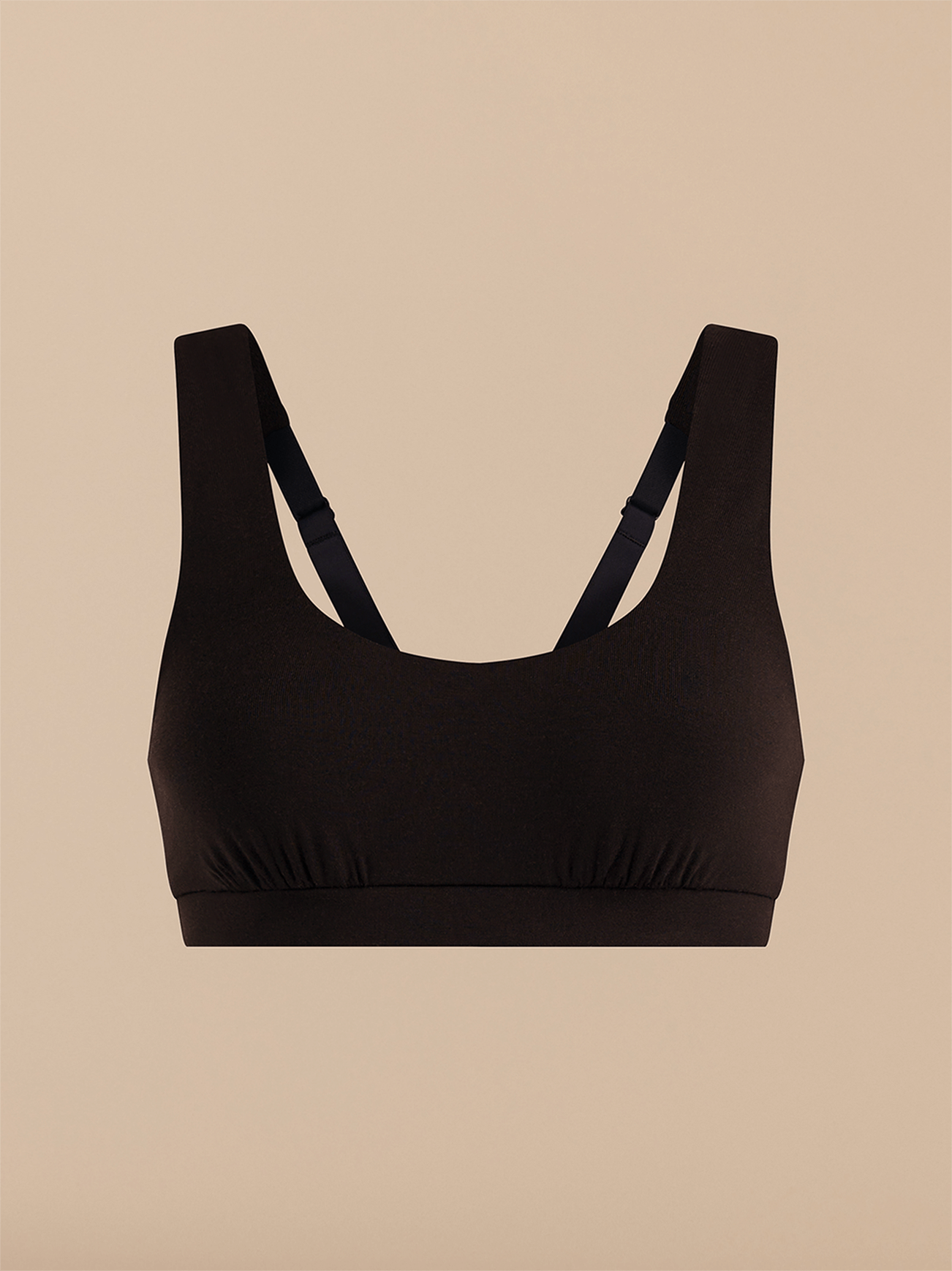 FeelFree Square Neck Bralette | Black