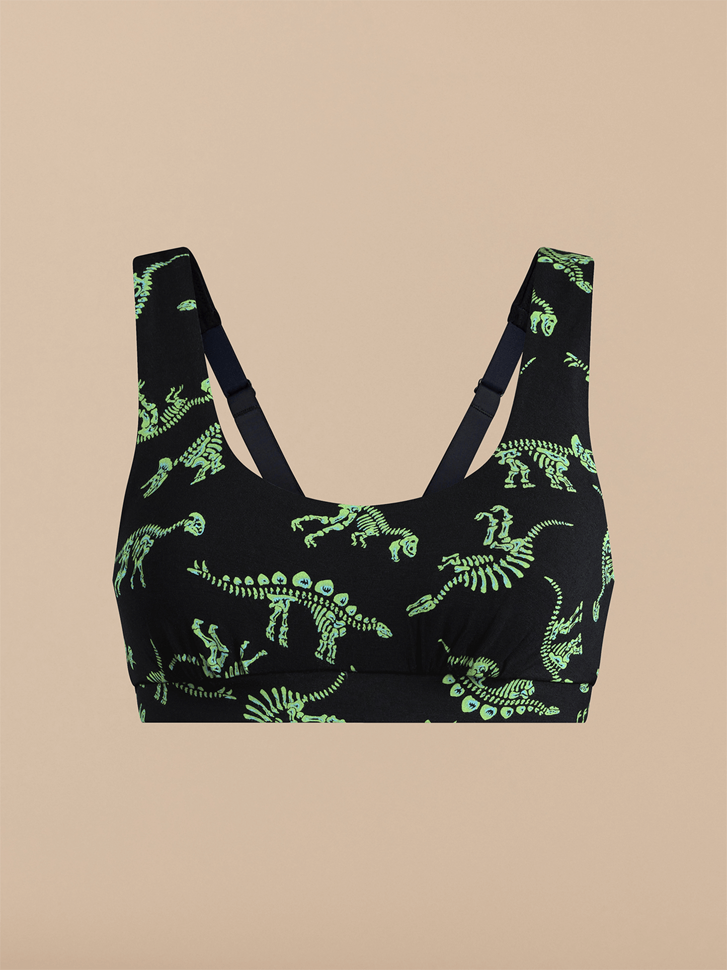 FeelFree Square Neck Bralette | Electric Dino