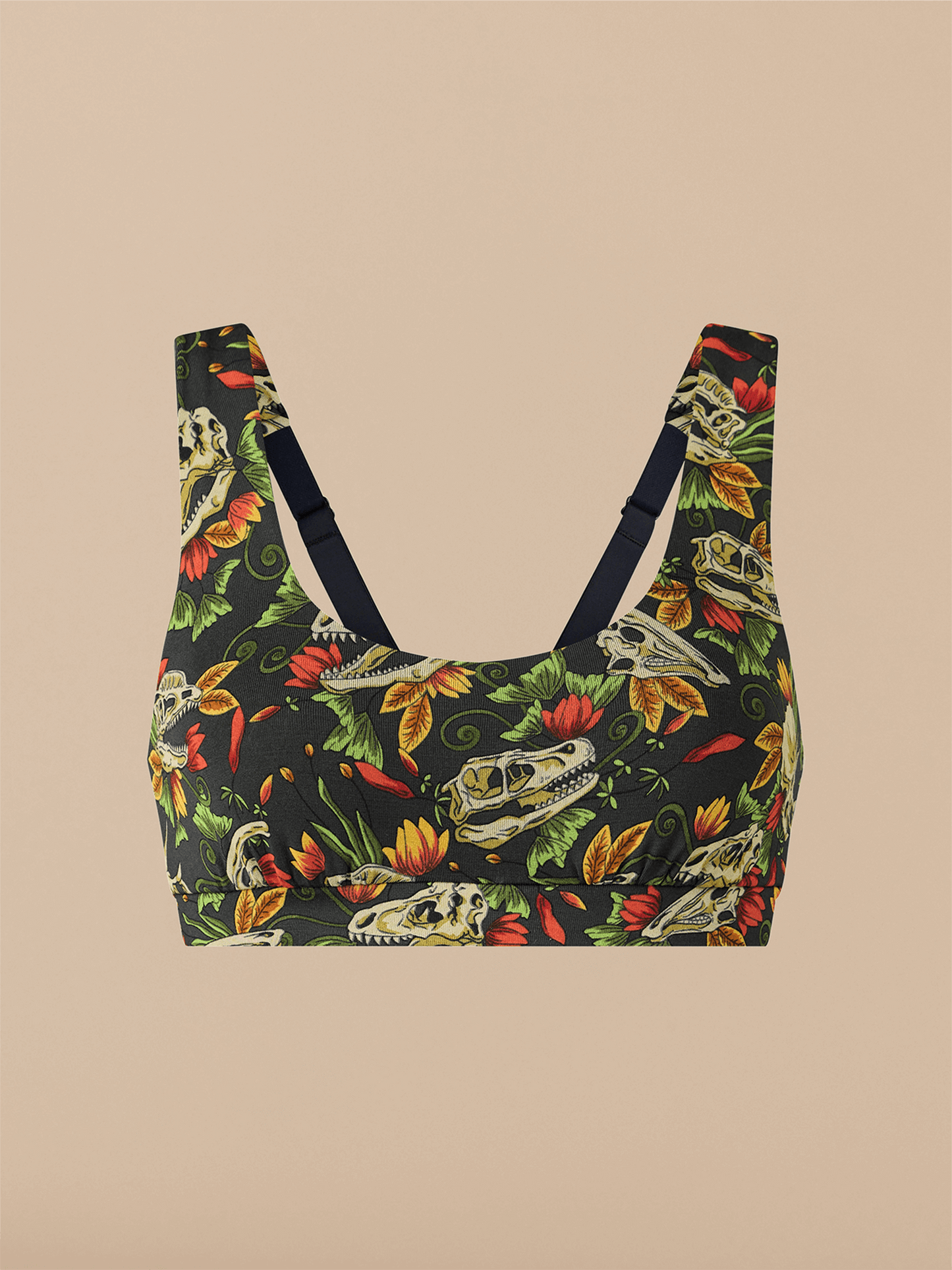 FeelFree Square Neck Bralette | Jurassic Garden