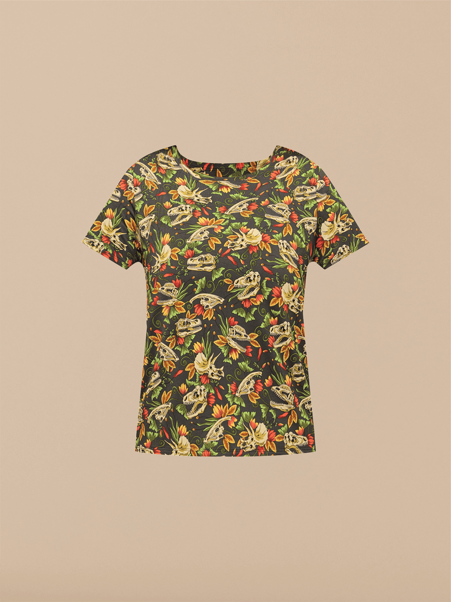 Women's Modal Crew Tee | Jurassic Garden