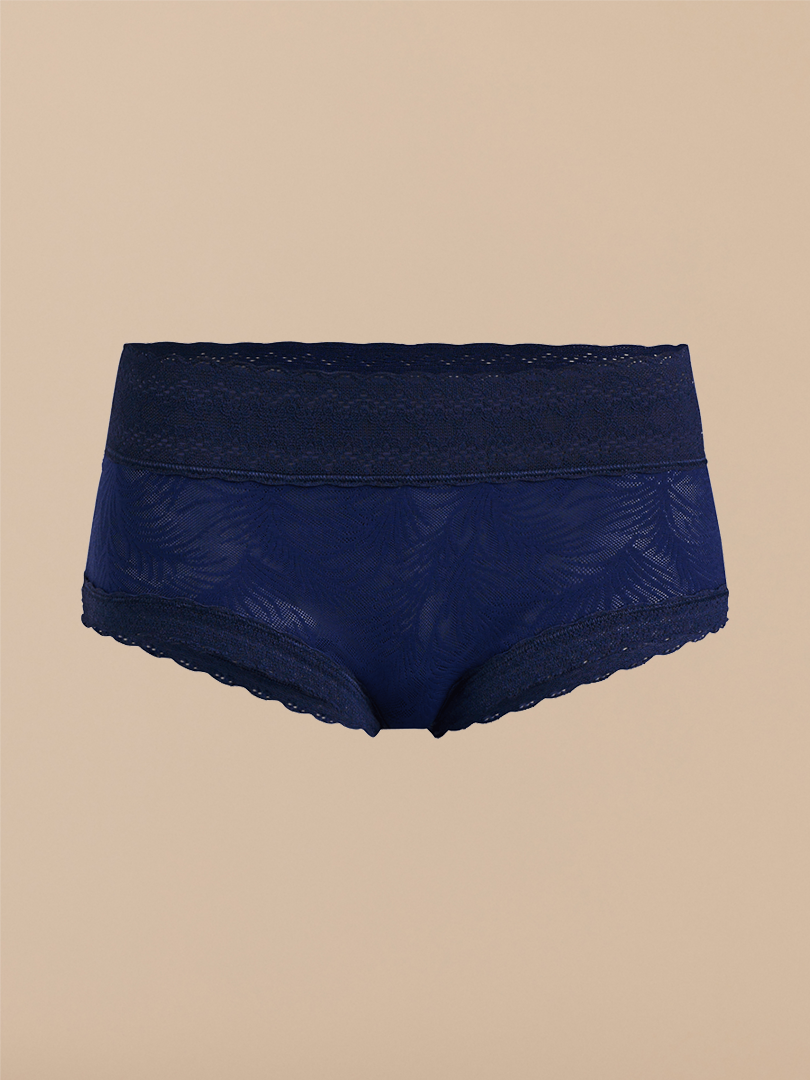 All Over Lace Hipster | Midnight Navy