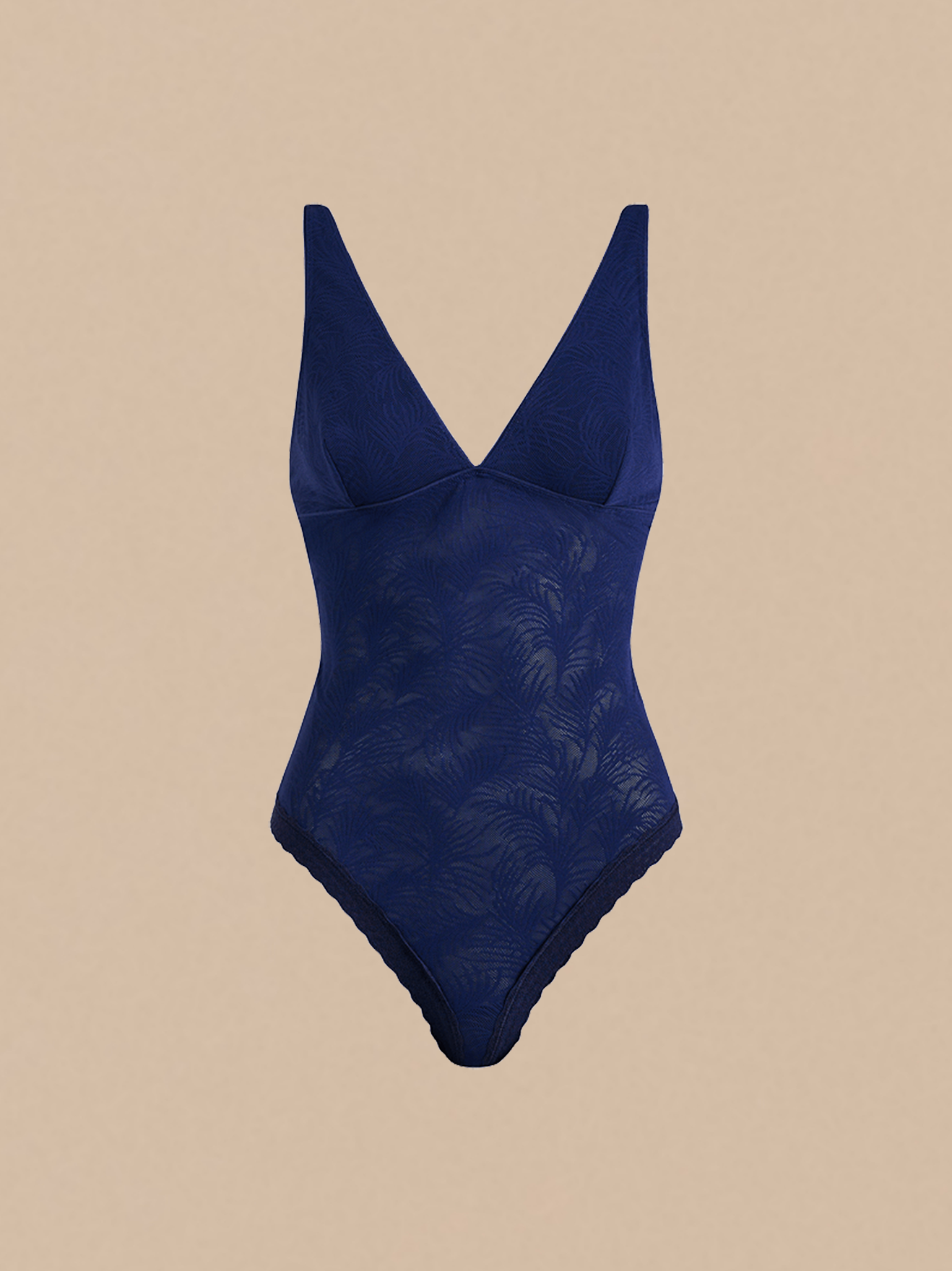 All Over Lace Bodysuit | Midnight Navy