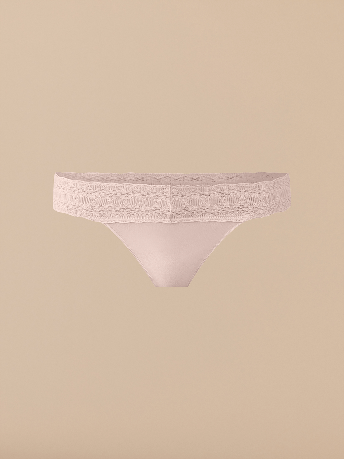 UltraModal™ Lace Low-Rise Thong | Peony