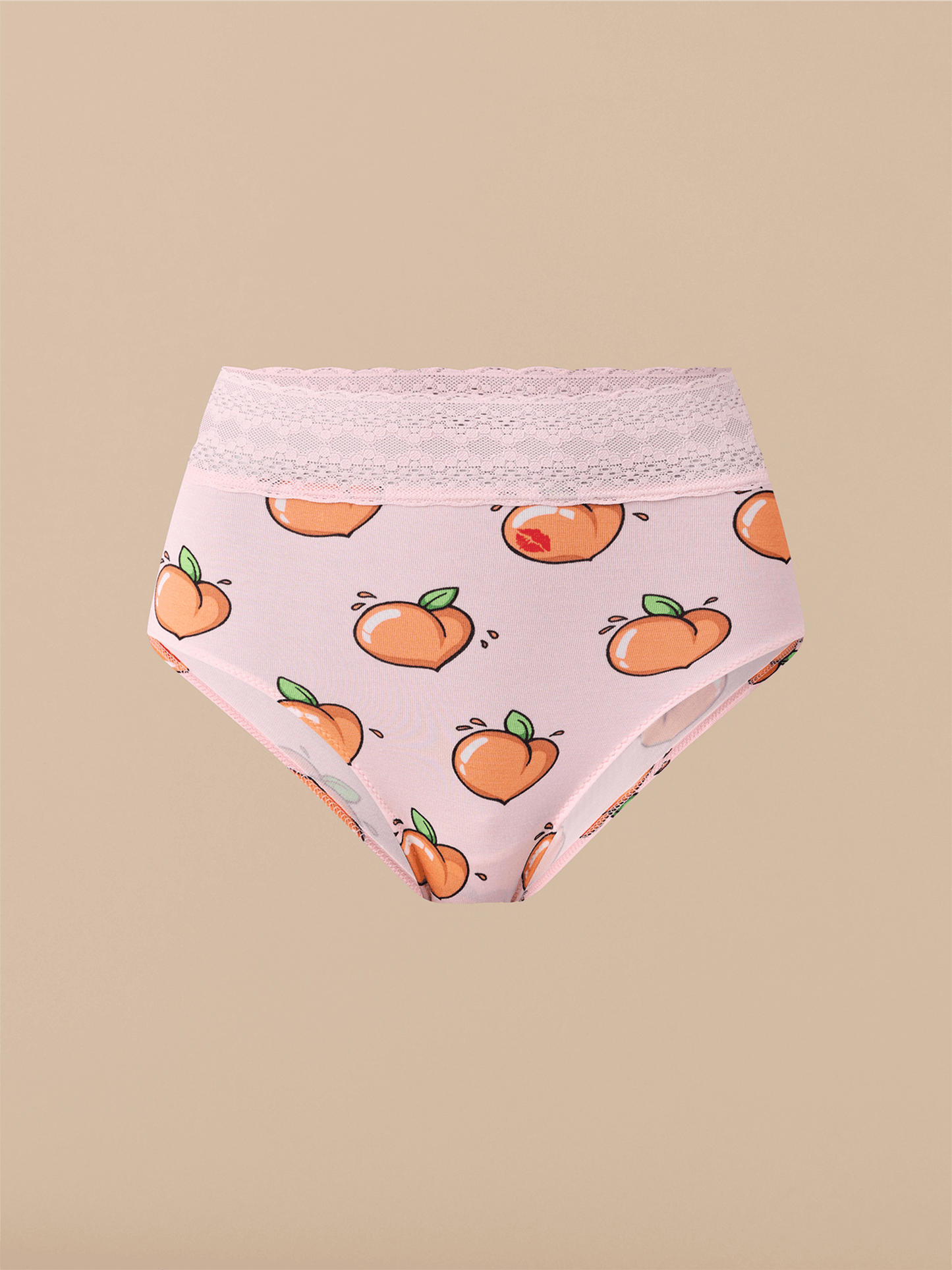 FeelFree Lace High-Waisted Brief | Kiss My Peach