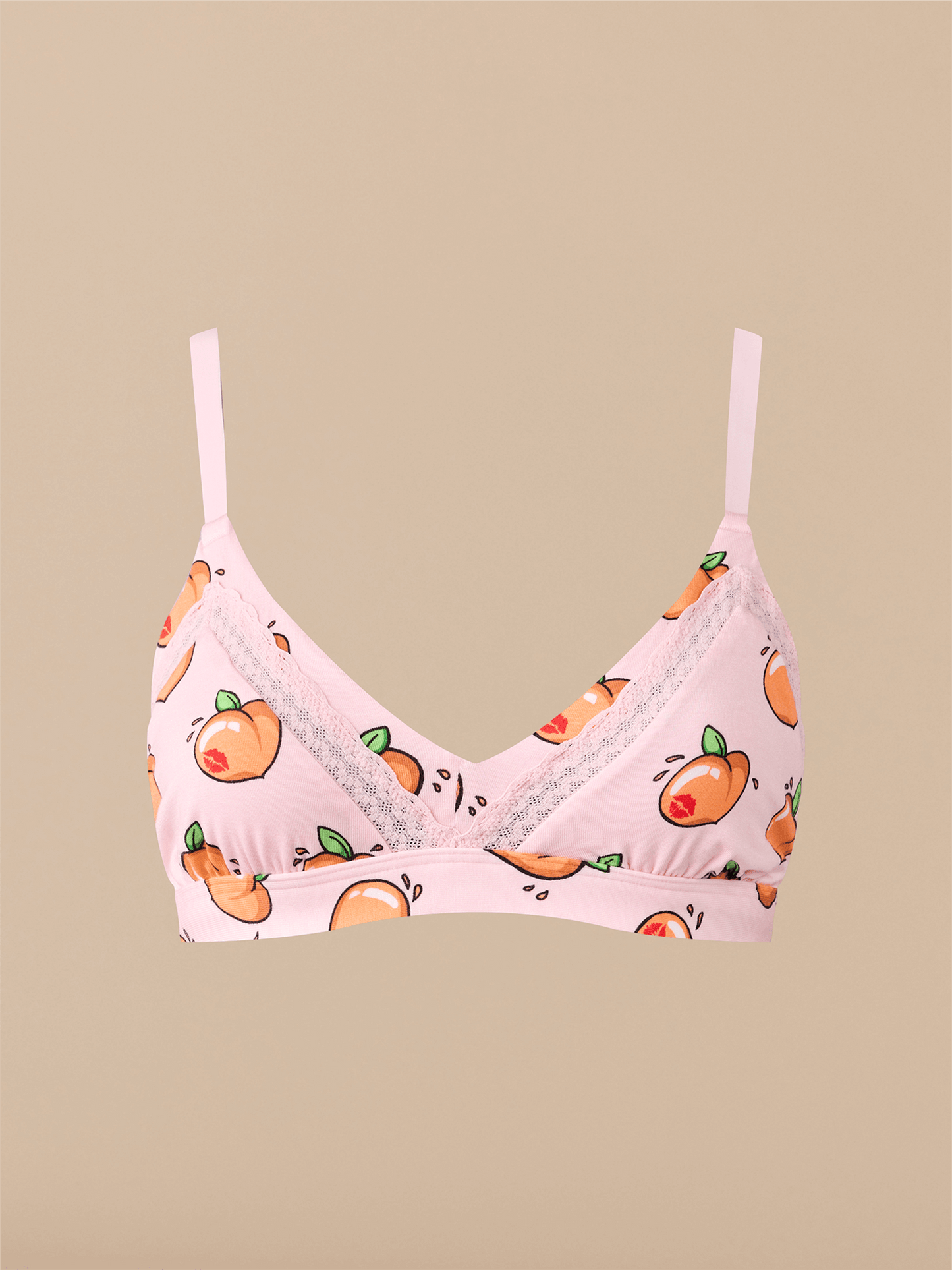 FeelFree Lace Triangle Bralette | Kiss My Peach