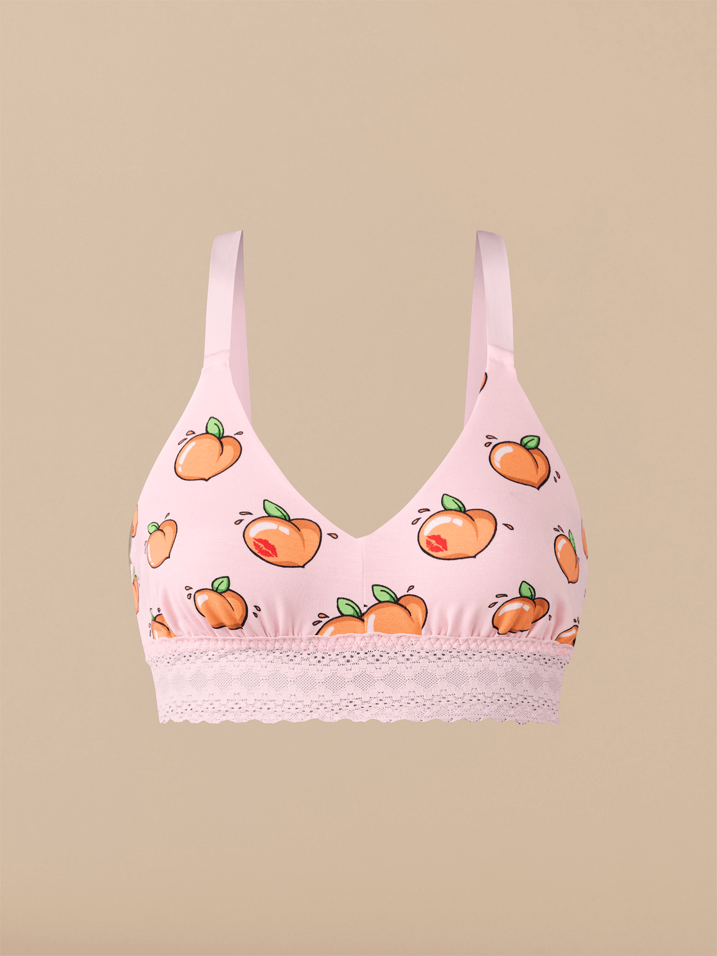 FeelFree Lace Longline Bralette | Kiss My Peach