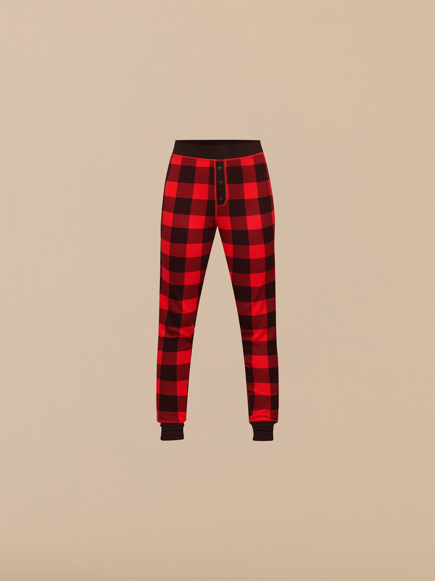 Women's Waffle PJ Set | Buffalo Plaid