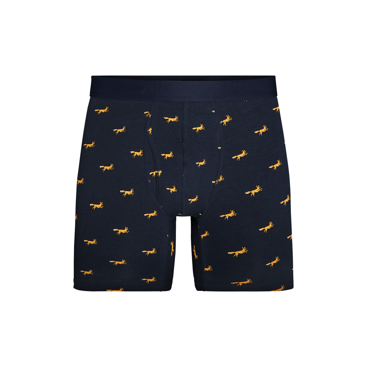 Stretch Cotton Boxer Brief w/ Fly | Foxes
