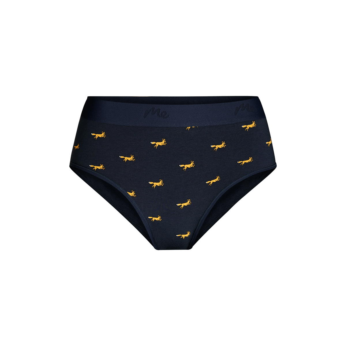 Stretch Cotton High-Waist Brief | Foxes