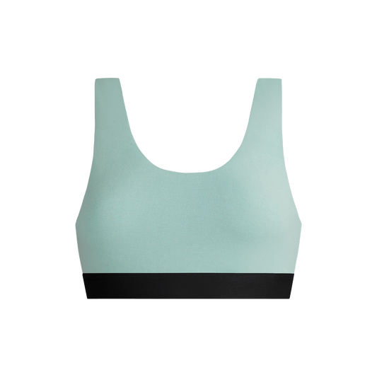 Curvy U-Back Bralette | Honeydew