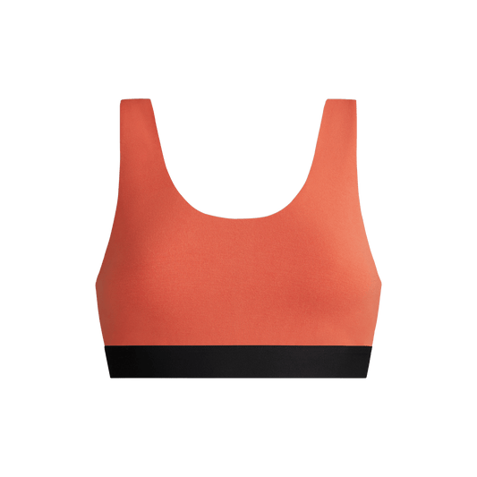 Curvy UltraModal™ Core Scoop Bralette | Papaya