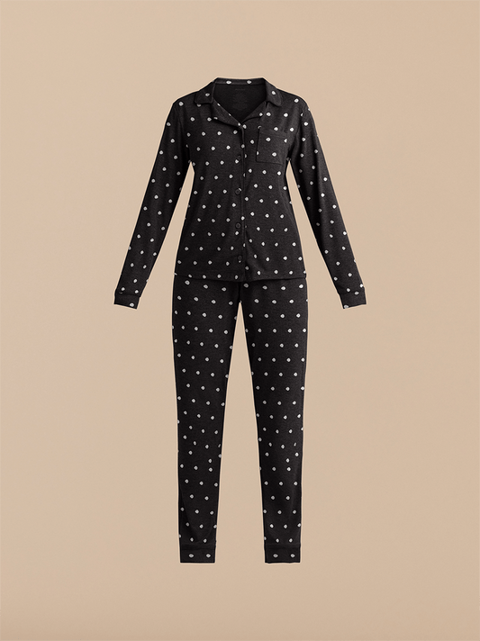 UltraModal™ Long Sleeve PJ Set - Women's | Polka Dots