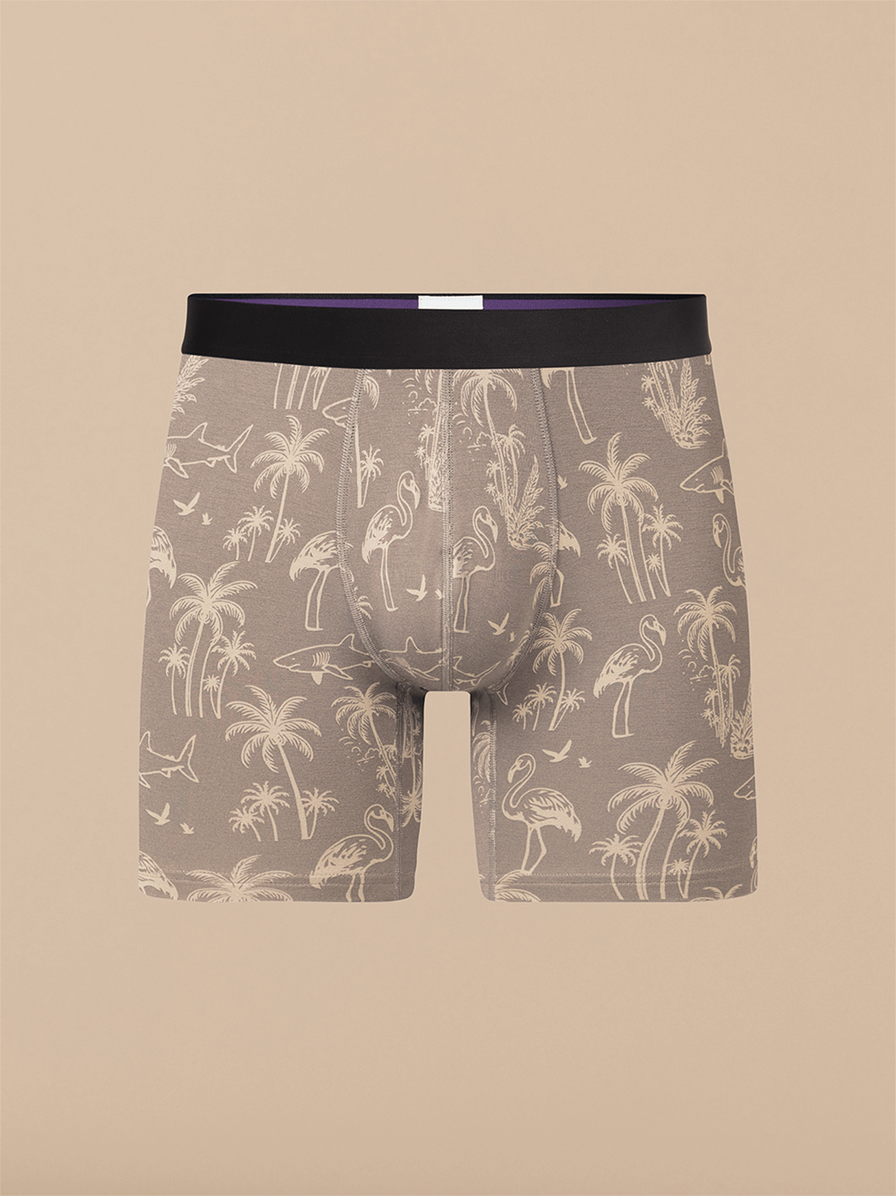 UltraModal™ Core Boxer Brief | Grey Wild Life