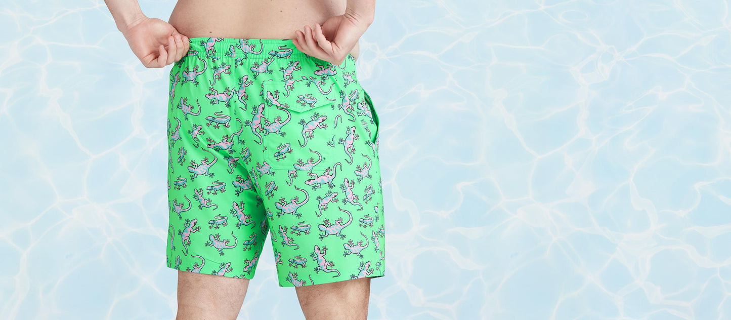 8" Swim Trunk  | Geckos