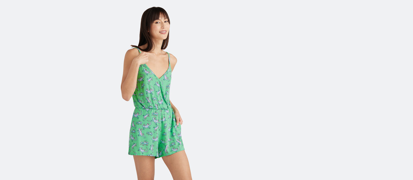 UltraModal™ V-Neck Romper | Geckos