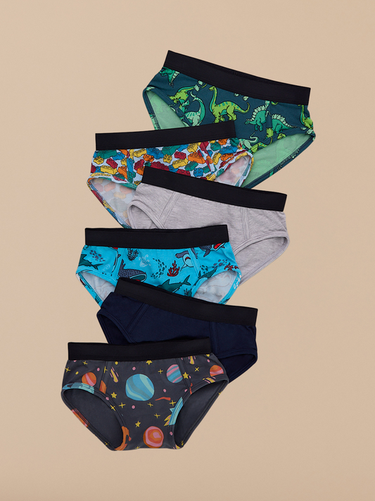 Boys Brief 6-Pack | George & Friends Pack