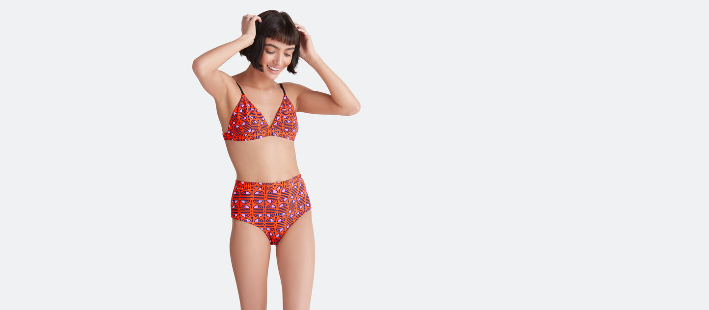 FeelFree High-Waisted Cheeky | GeoStripe