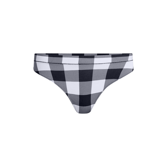 UltraModal™ FeelFree Thong | Gingham Plaid