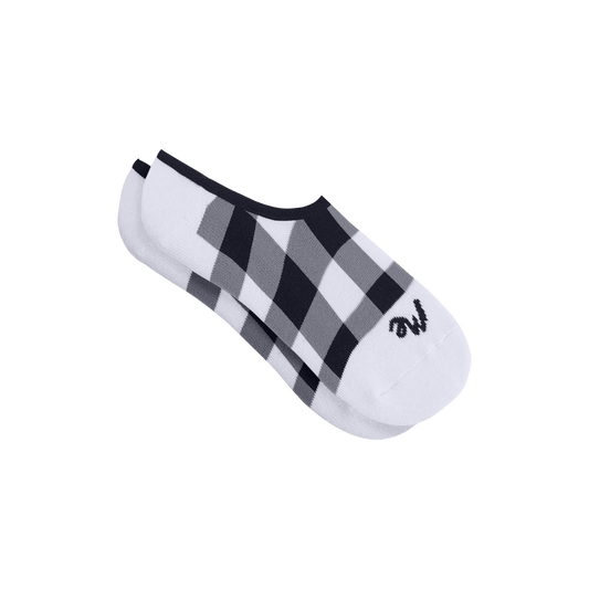 Heritage No Show Sock | Gingham Plaid