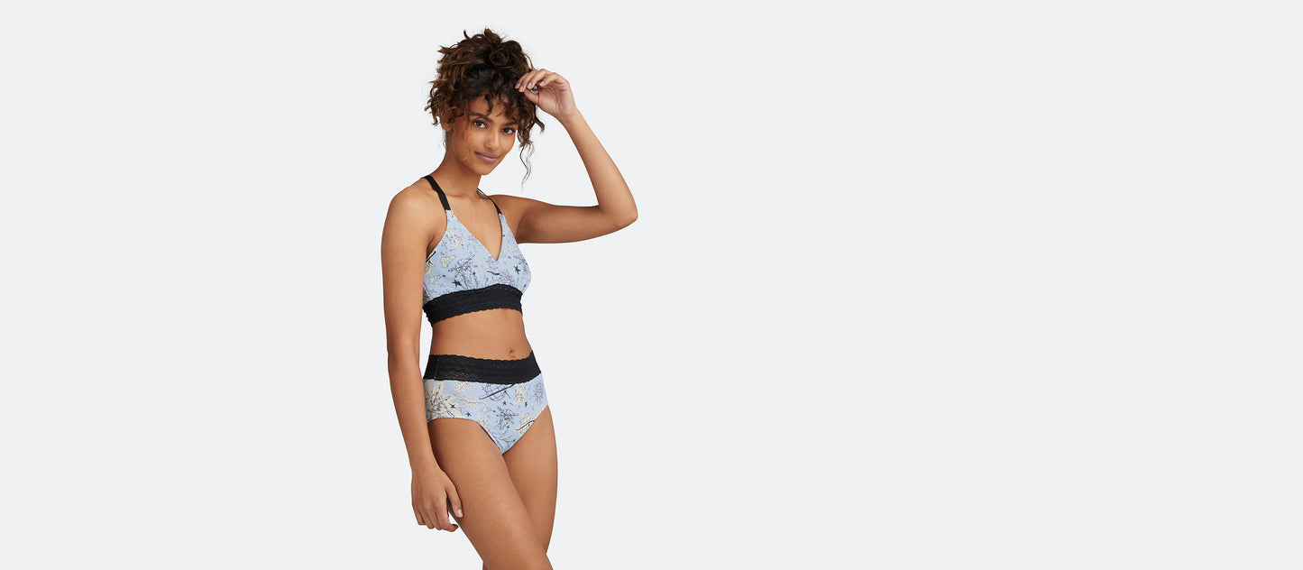 UltraModal™ Lace High-Waisted Brief | Full Moon by Girl Knew York