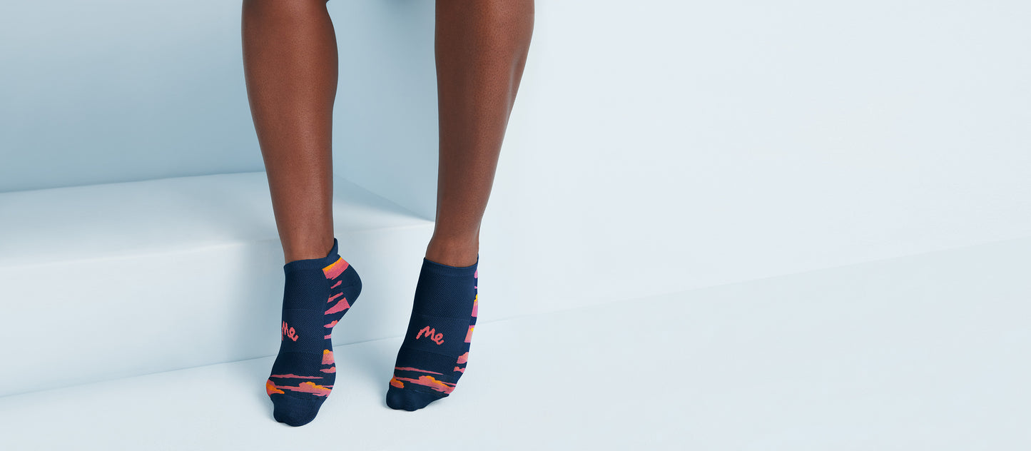 MoveMe Ankle Sock | Golden Hour