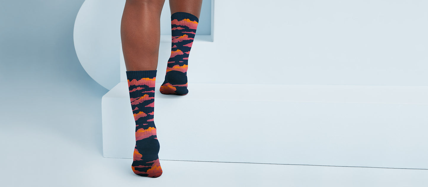 MoveMe Crew Sock | Golden Hour