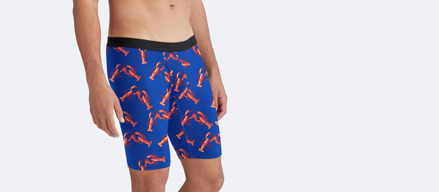 UltraModal™ Core Long Boxer Brief w/ Fly | Lobster Love