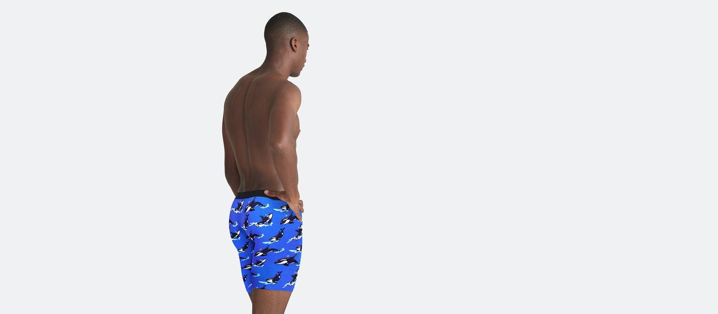 UltraModal™ Core Long Boxer Brief w/ Fly | Orcas