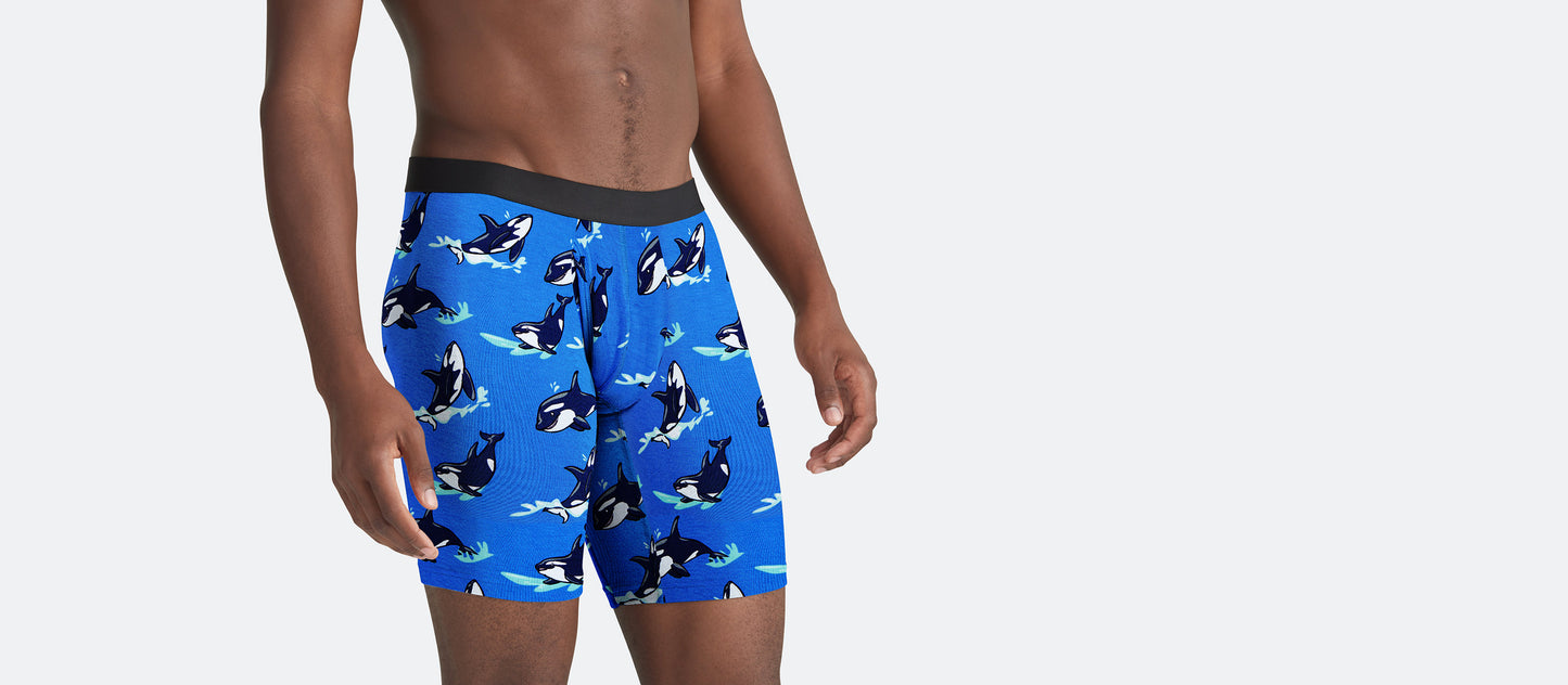 UltraModal™ Core Long Boxer Brief w/ Fly | Orcas