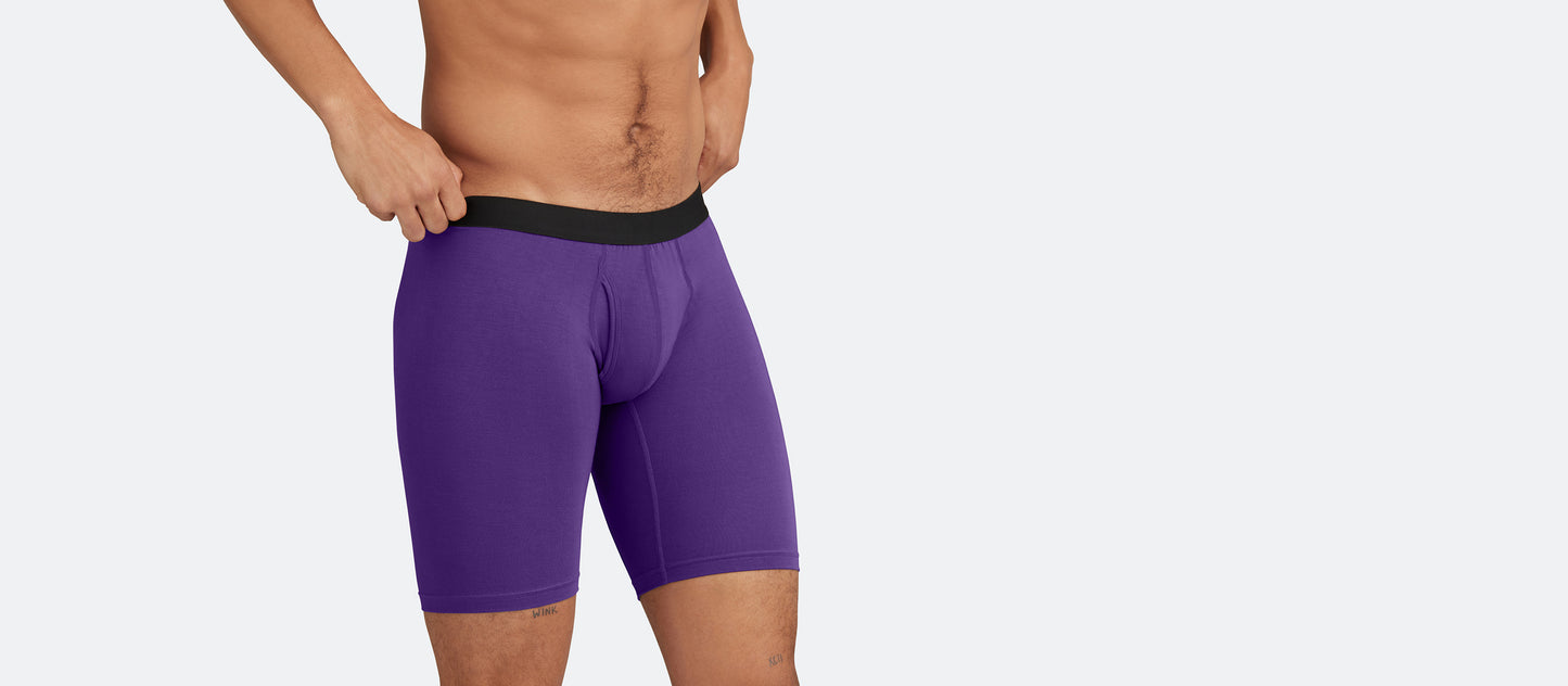 UltraModal™ Core Long Boxer Brief w/ Fly | Sea Urchin