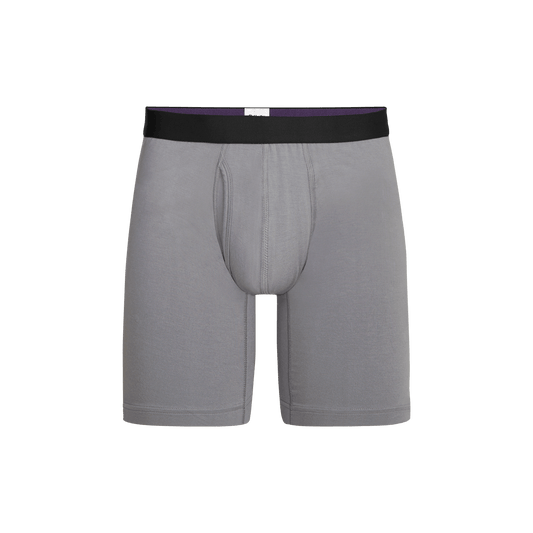 UltraModal™ Core Long Boxer Brief w/ Fly | Grey