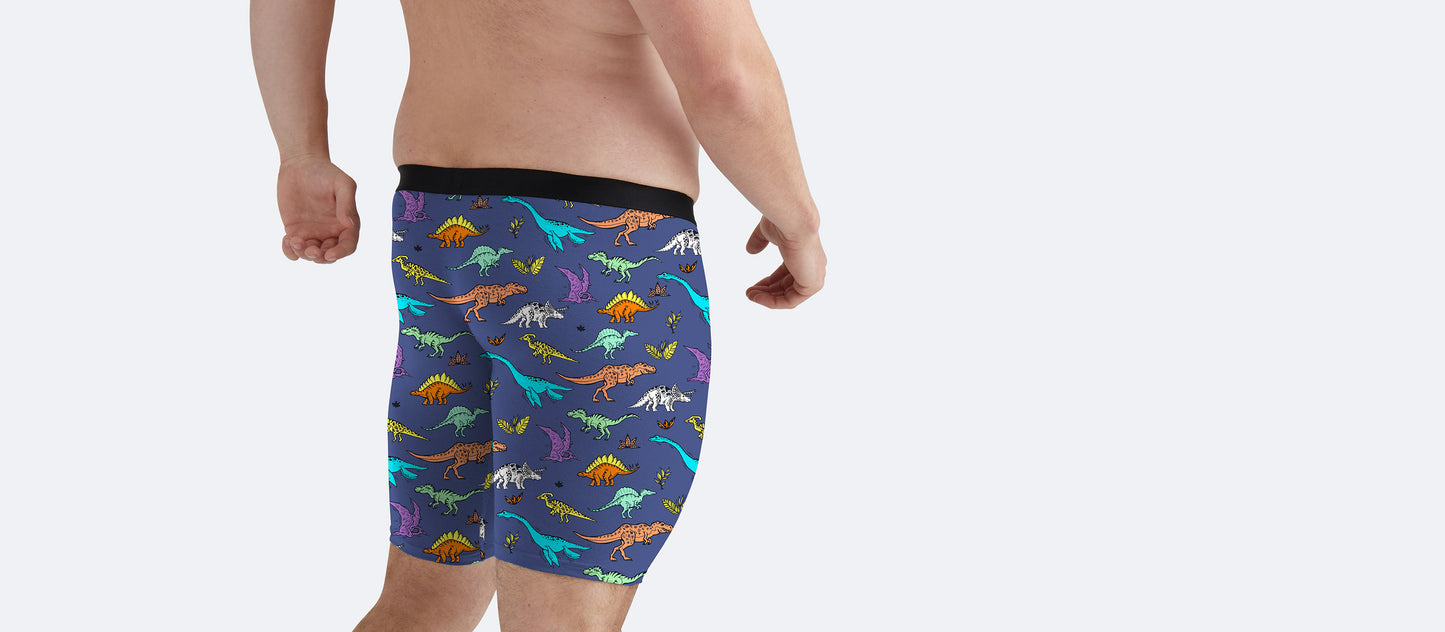 UltraModal™ Core Long Boxer Brief w/ Fly | Dino-Mite