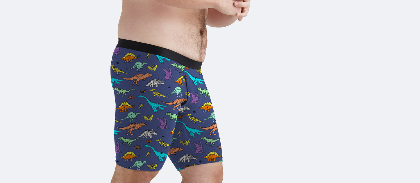 UltraModal™ Core Long Boxer Brief w/ Fly | Dino-Mite