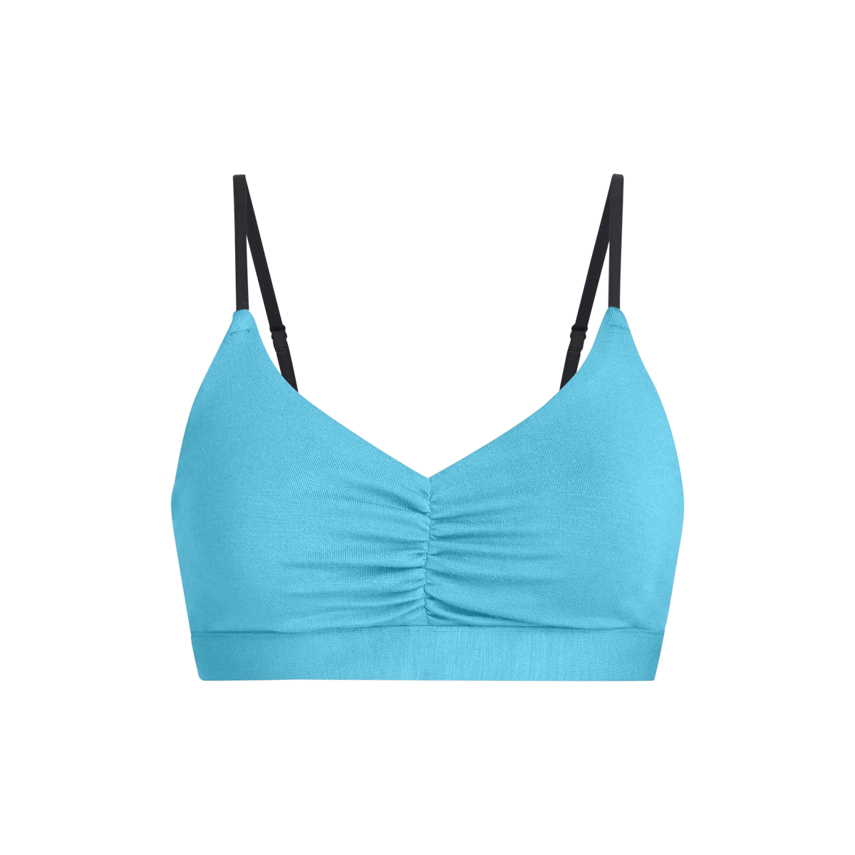 FeelFree Ruched Bralette | Opal Blue