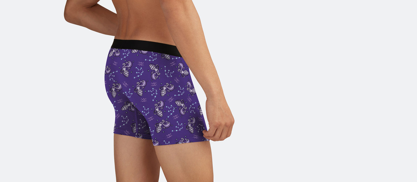 Boxer Brief w/ Fly | Aquarius