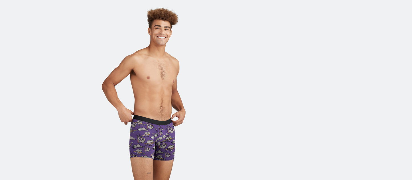 Boxer Brief w/ Fly | Peace, Love, & Sloth