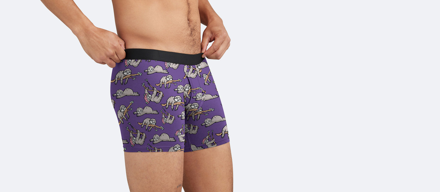 Boxer Brief w/ Fly | Peace, Love, & Sloth