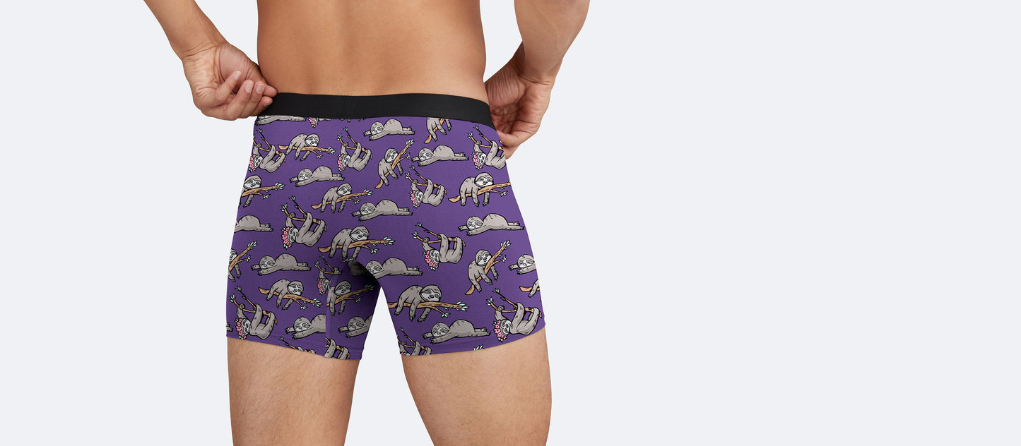 Boxer Brief w/ Fly | Peace, Love, & Sloth