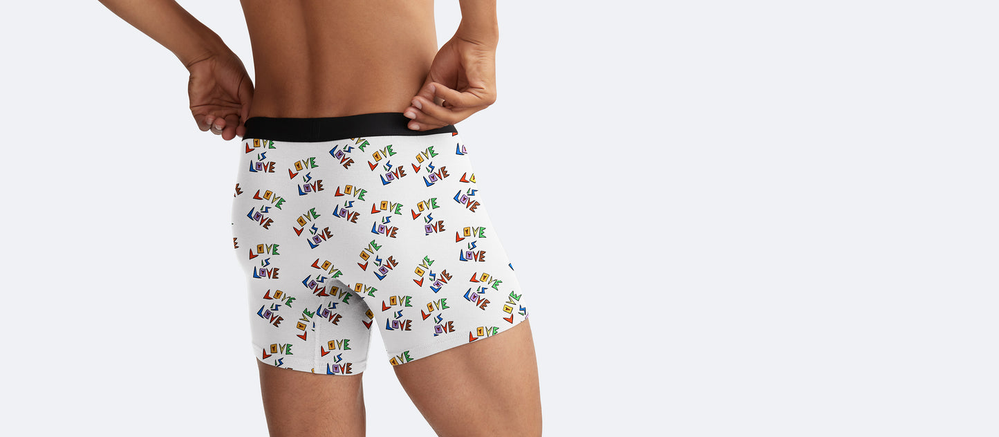 Boxer Brief w/ Fly | Love is Love 2.0