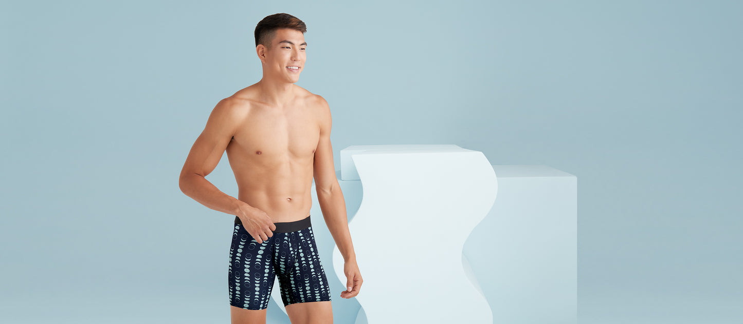 MoveMe Boxer Brief w/ Fly | Moon Phase