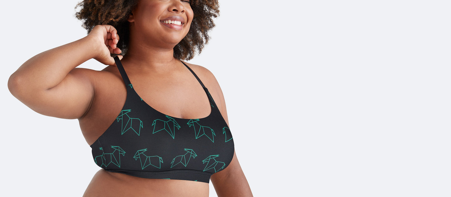 MoveMe Racerback Bralette | Paper Goats