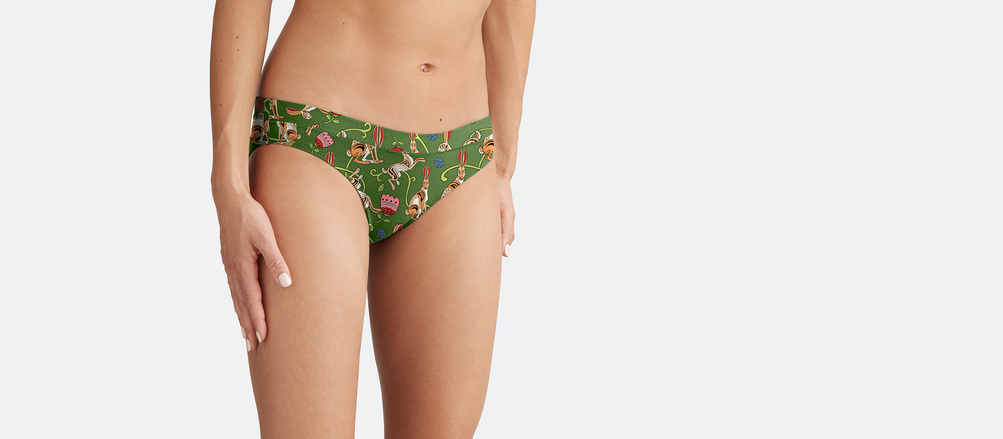 UltraModal™ FeelFree Bikini | Love, Flowers, & Hares