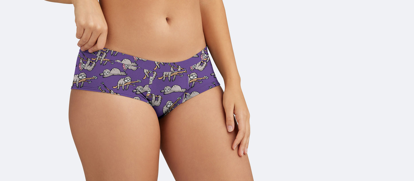 FeelFree Cheeky Brief | Peace, Love, & Sloth