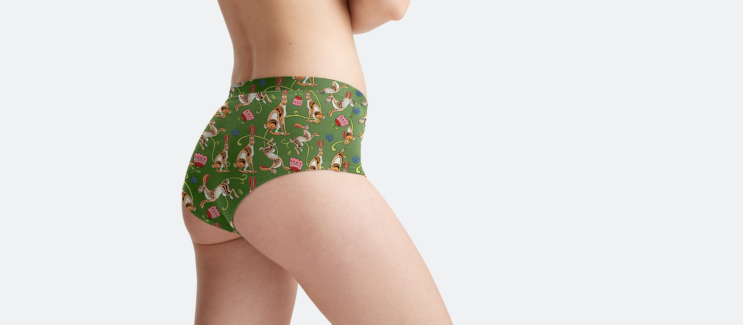 UltraModal™ FeelFree High-Waisted Cheeky | Love, Flowers, & Hares